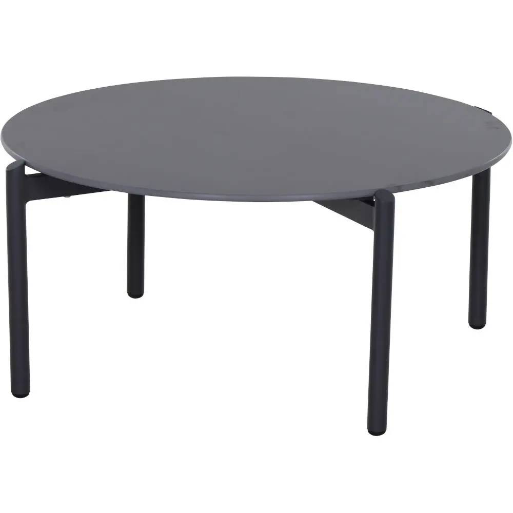 Beistelltisch anthrazit -  ROMA BEISTELLTISCH Ø80CM