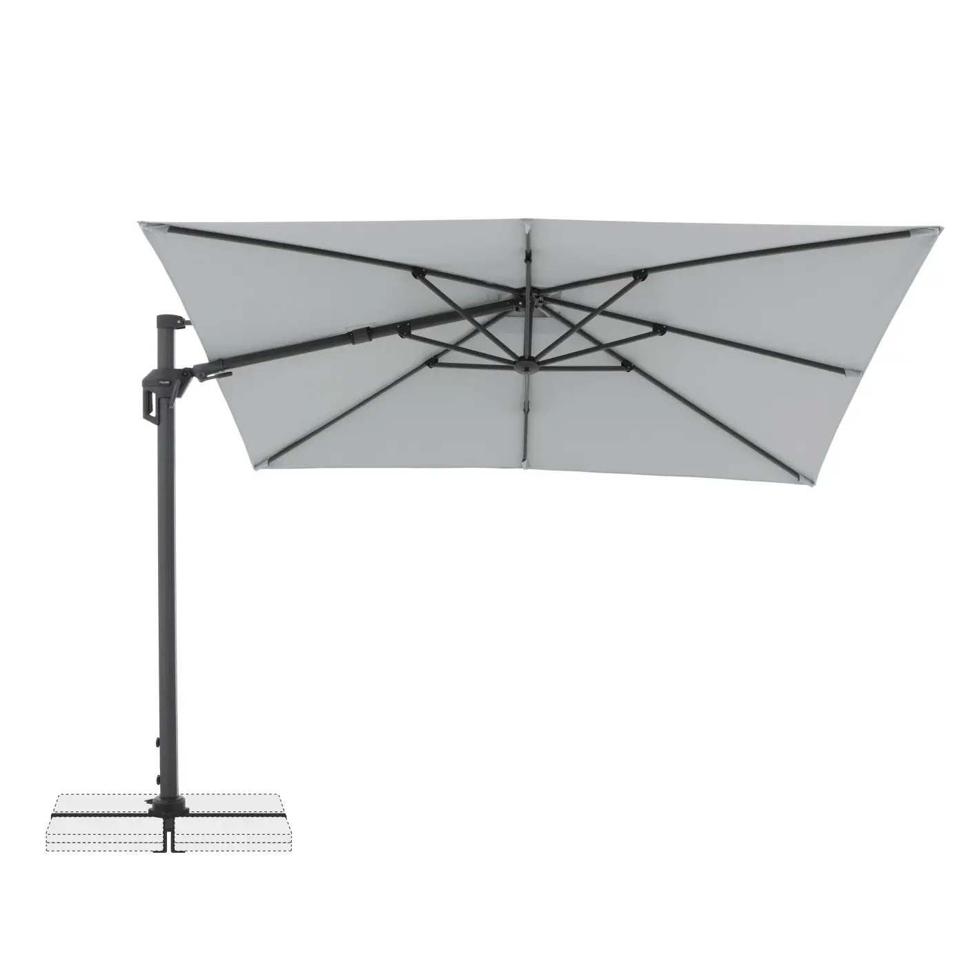 Pendelschirm Hellgrau -  ACTIVE GREEN