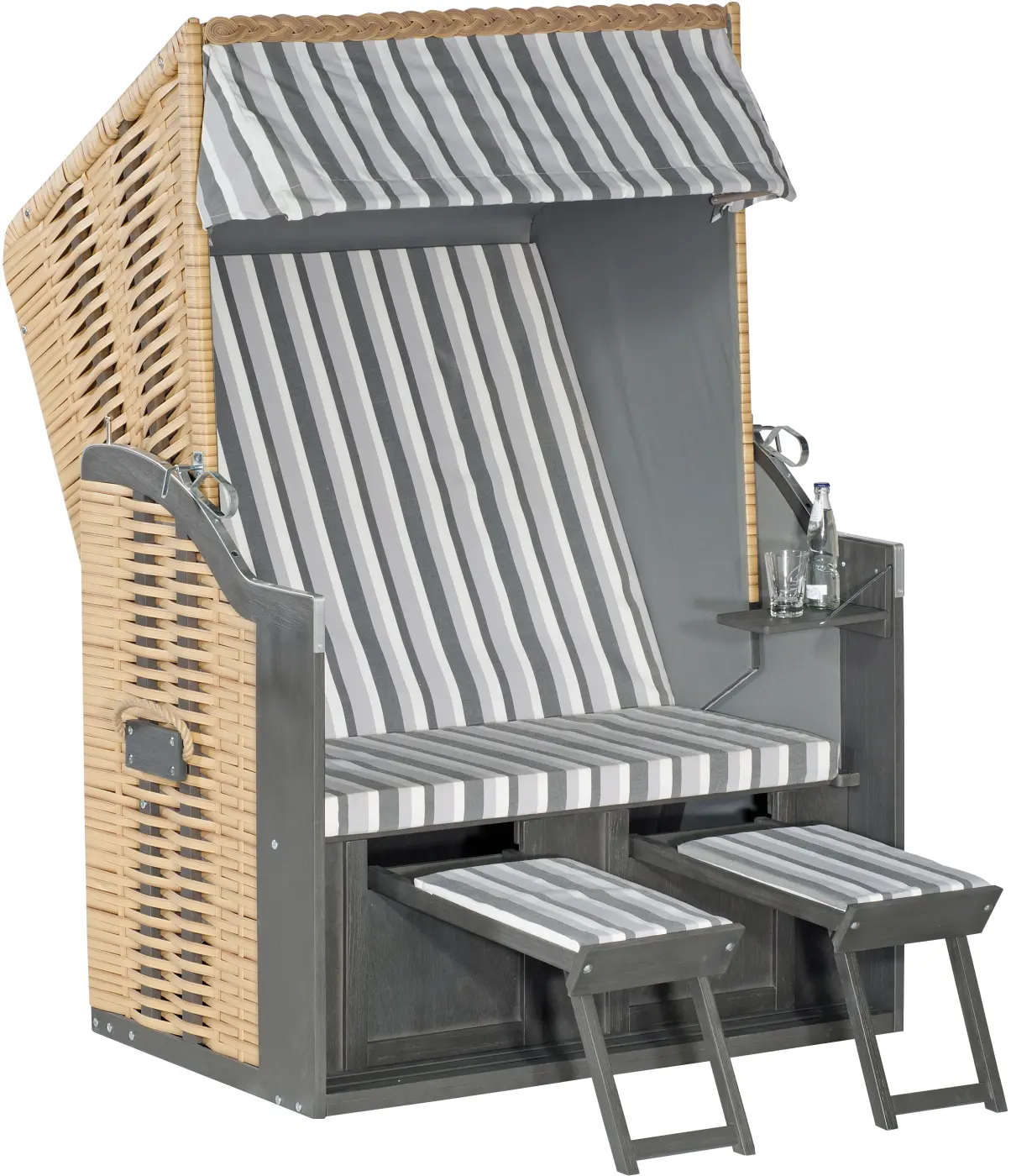 Gartenstrandkorb Rustikal 15