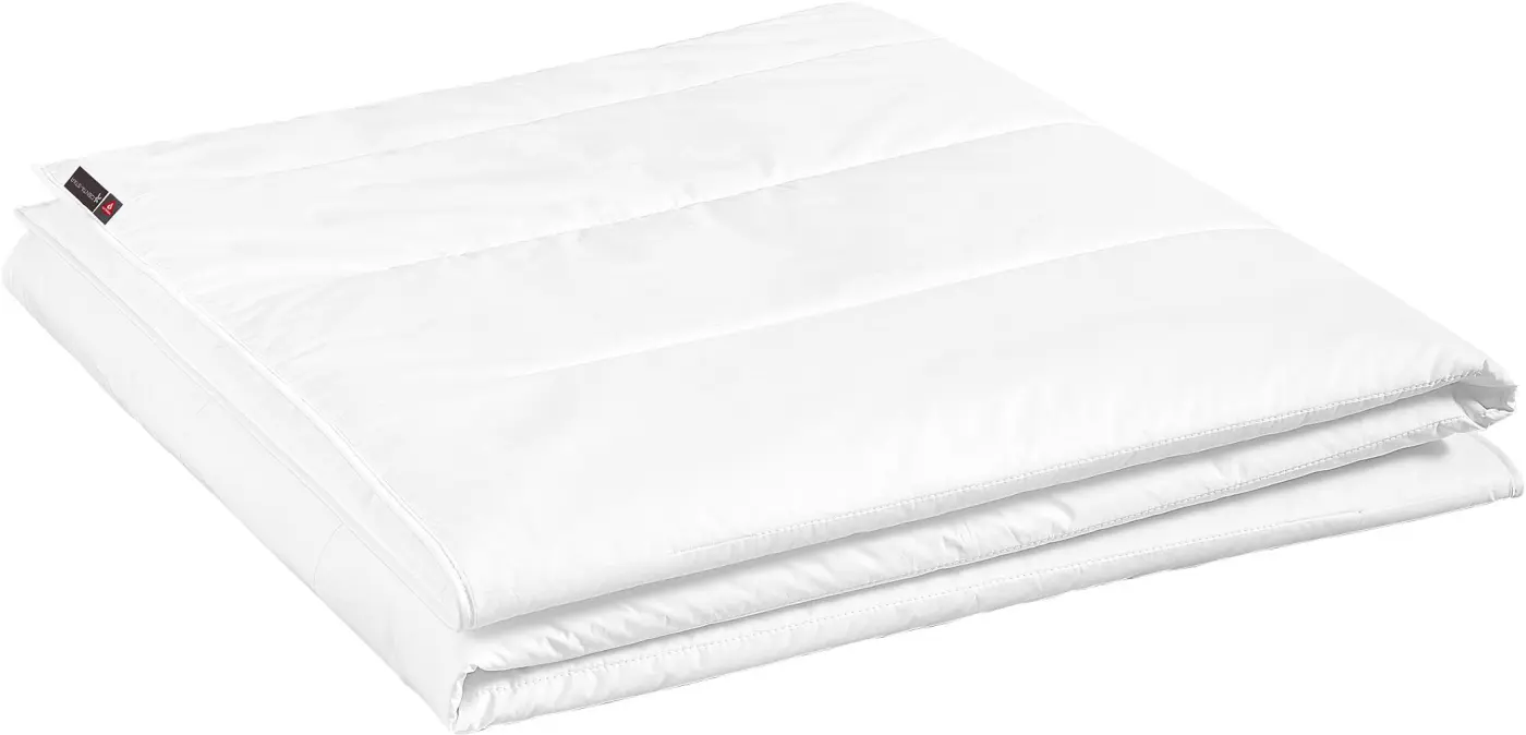 Duo-Leichtbett Weiß, Baumwolle/Polyester - 0830.00 ROYAL