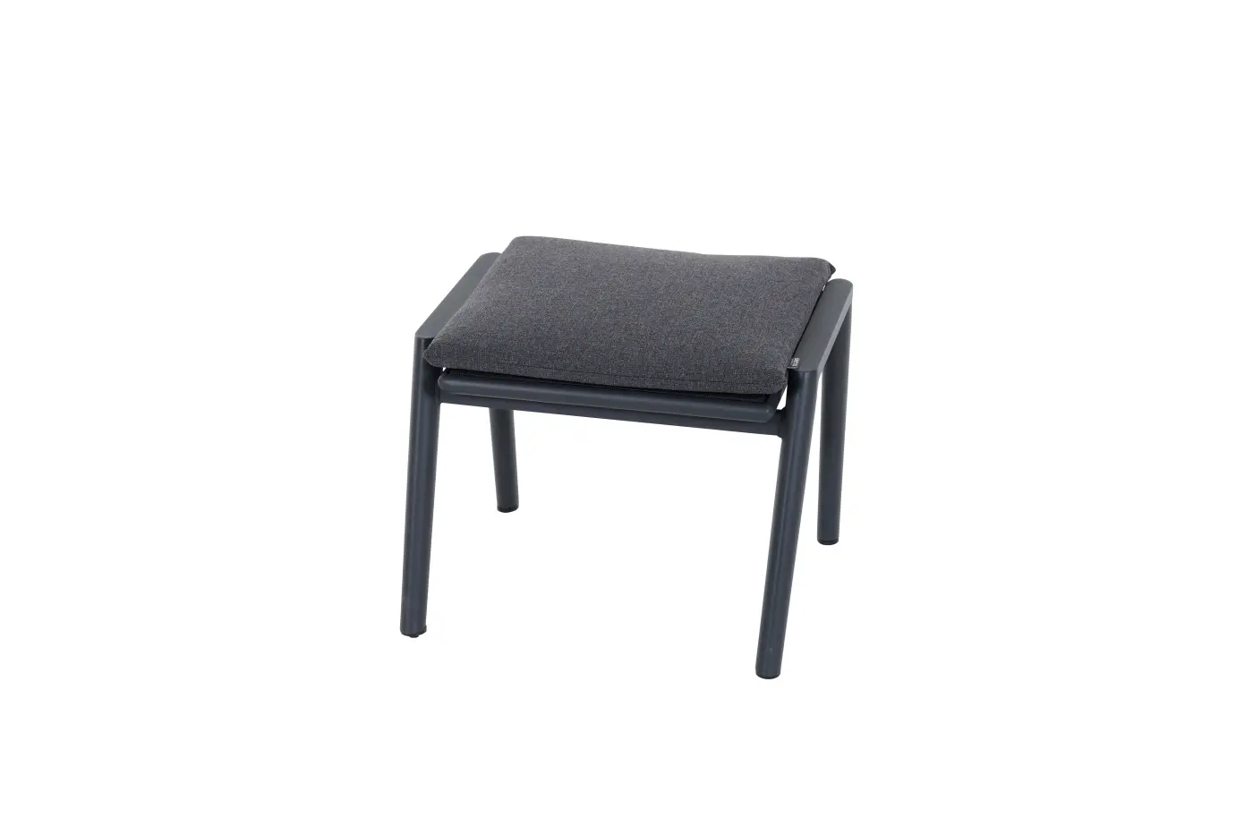 Hocker mattanthrazit, dunkelgrau, grau -  ROMA