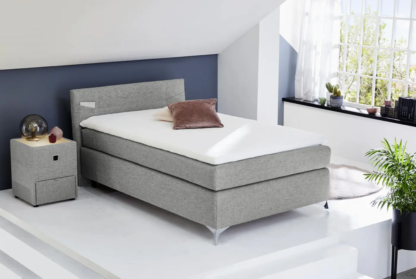 Boxspringbett NORA 2419418-36905-00000