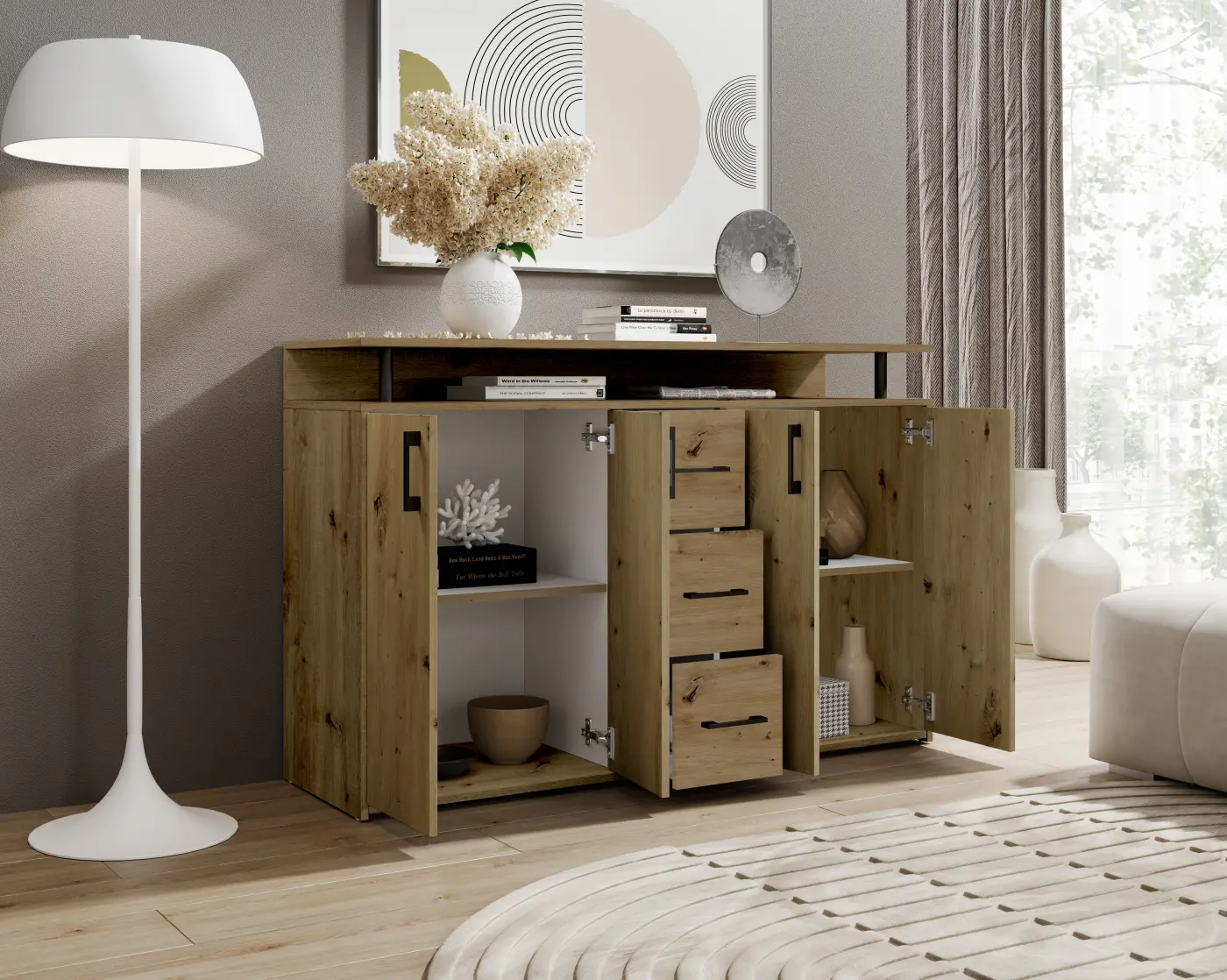 Highboard DRIFT 45-339-R8-5