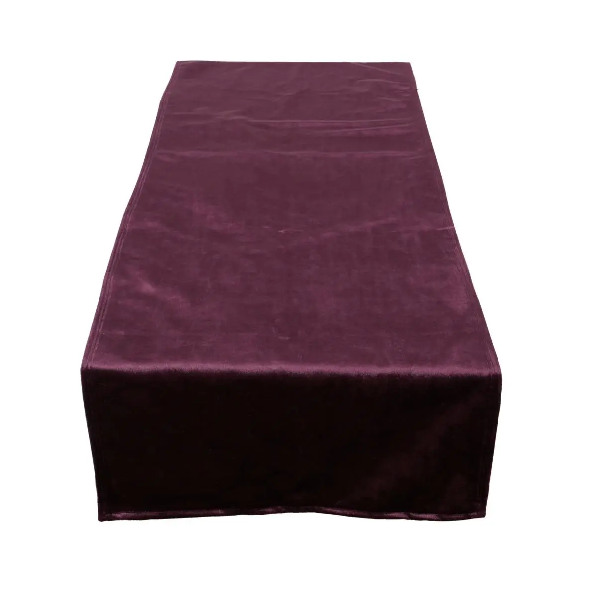 Tischläufer 428,550,680 Grün,Lila,Braun mit Patina - 2050499 DOUBLE