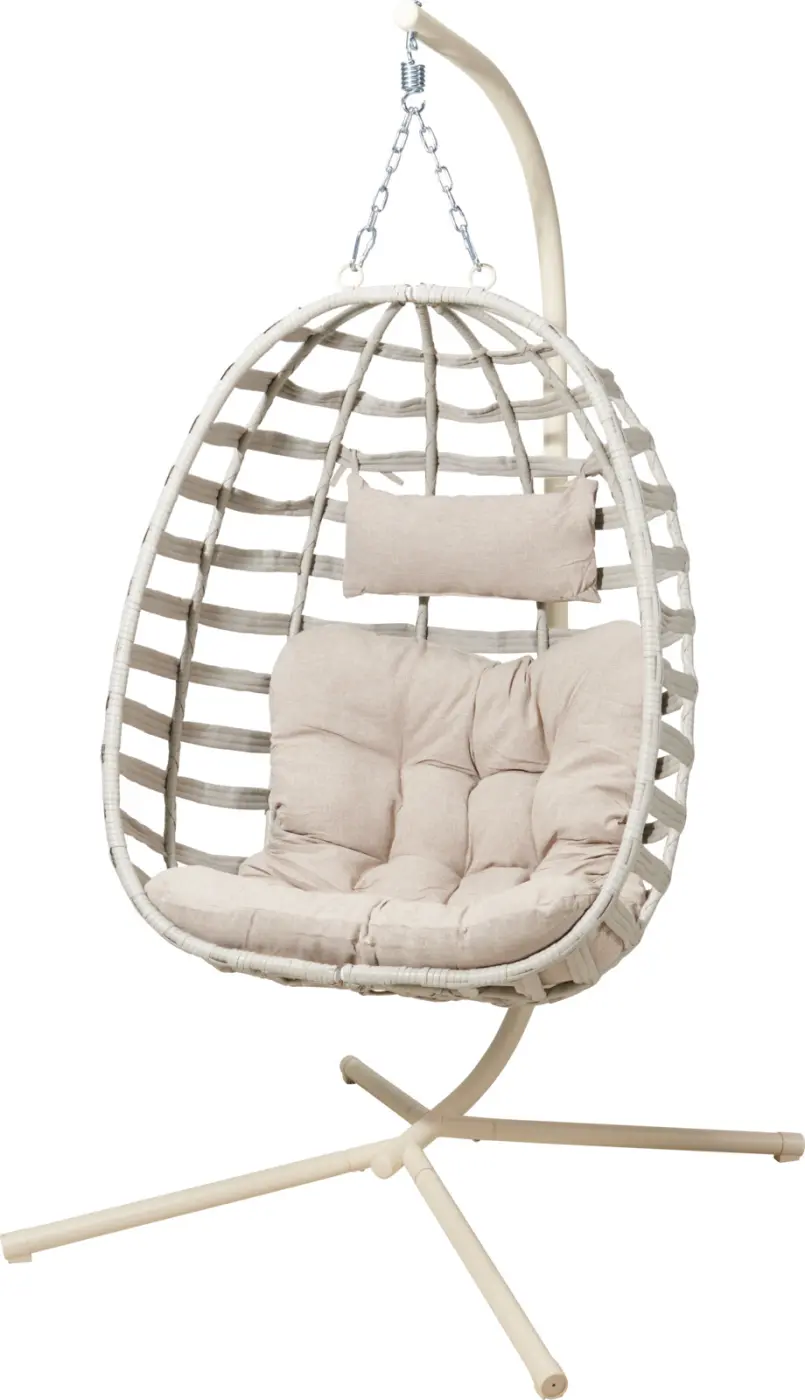 Hängestuhl mit Kissen