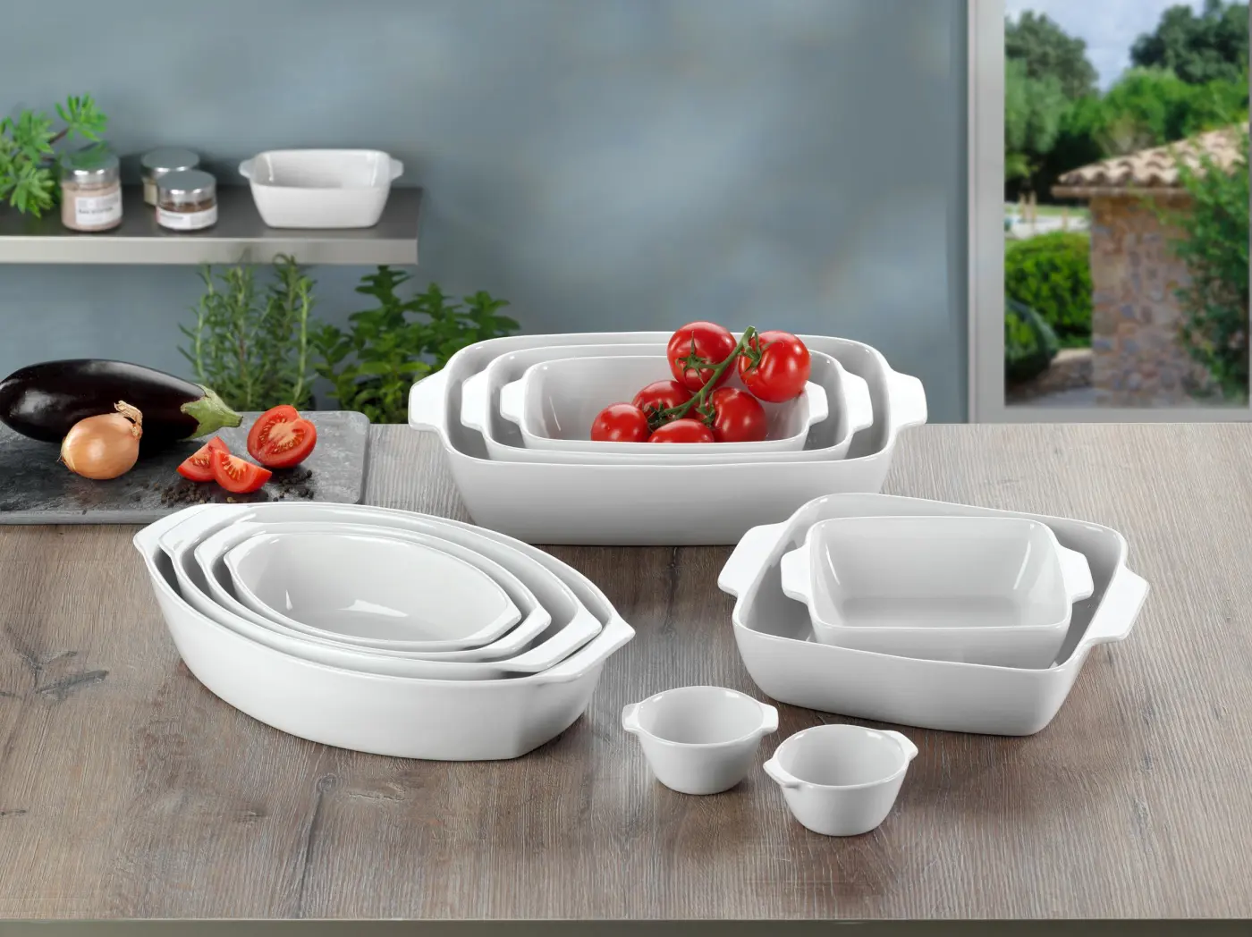 Auflaufform Weiß - 16271 BIG