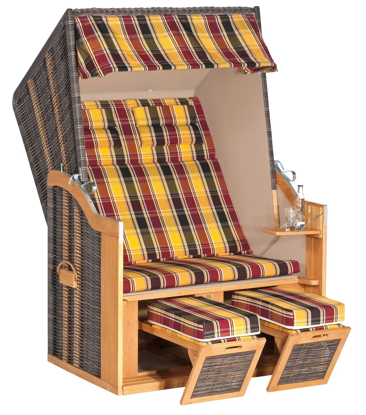 Gartenstrandkorb Rustikal 34 Z PINIE 70081102-1216