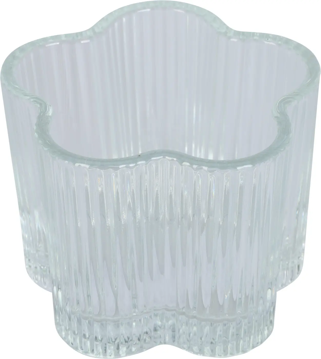 Teelichthalter Glas