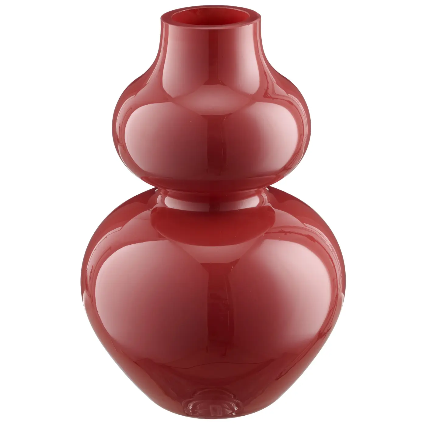 Glasvase 79 amber -  BUBBLE