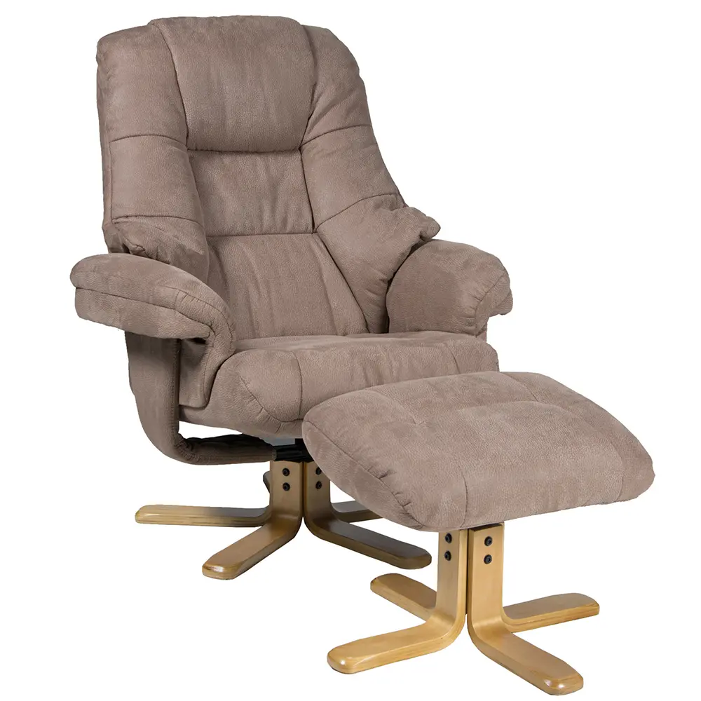 Relaxsessel mit Hocker BORDEAUX