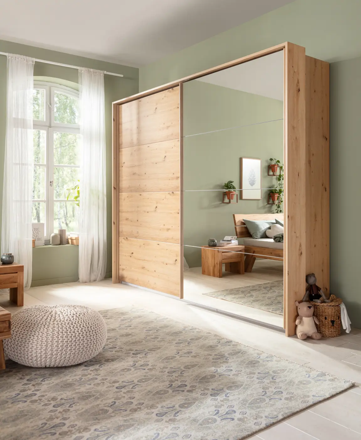 Schwebetürenschrank Quadra