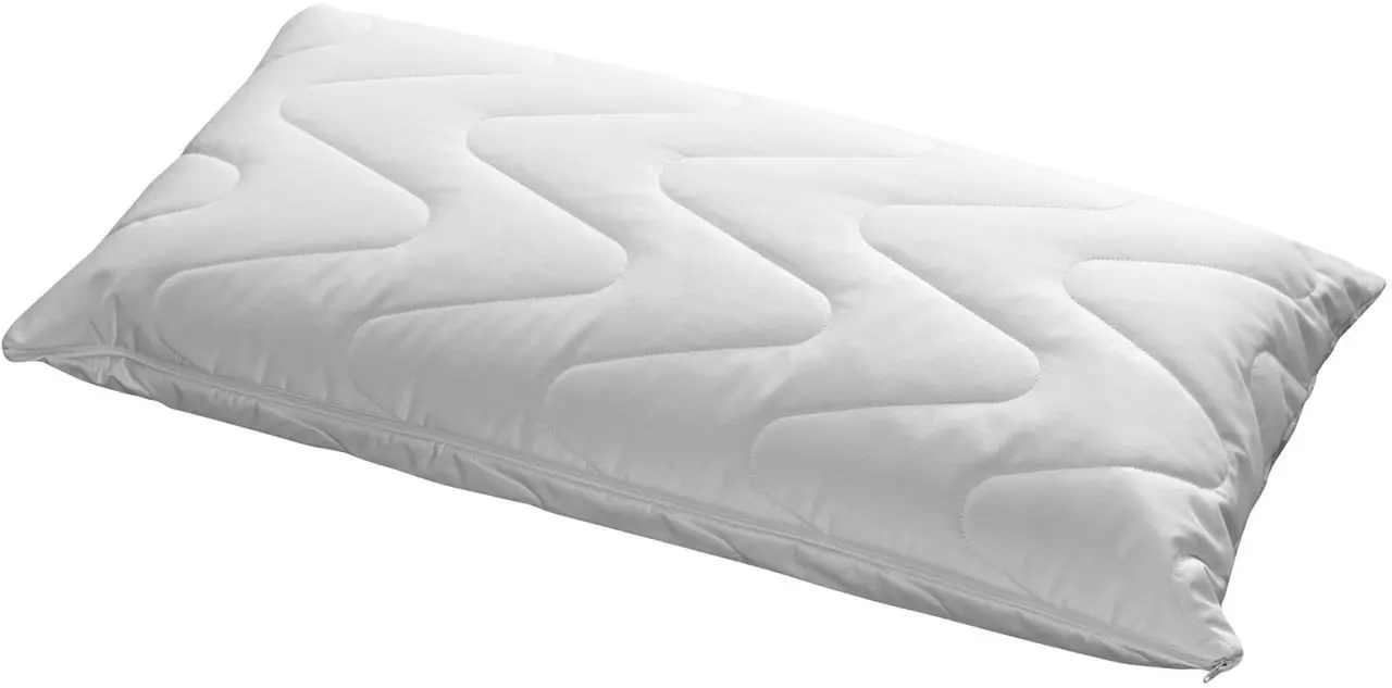 Spezialkopfkissen Weiß, Polyester/Polyamid/Lyocell/Klimastepp-Jersey/Latex - 2413.00 NACKENSTÜTZKISSEN COMFORT