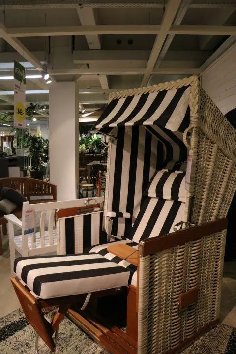 Gartenstrandkorb KONSUL 70042811-83 - 1-SITZER