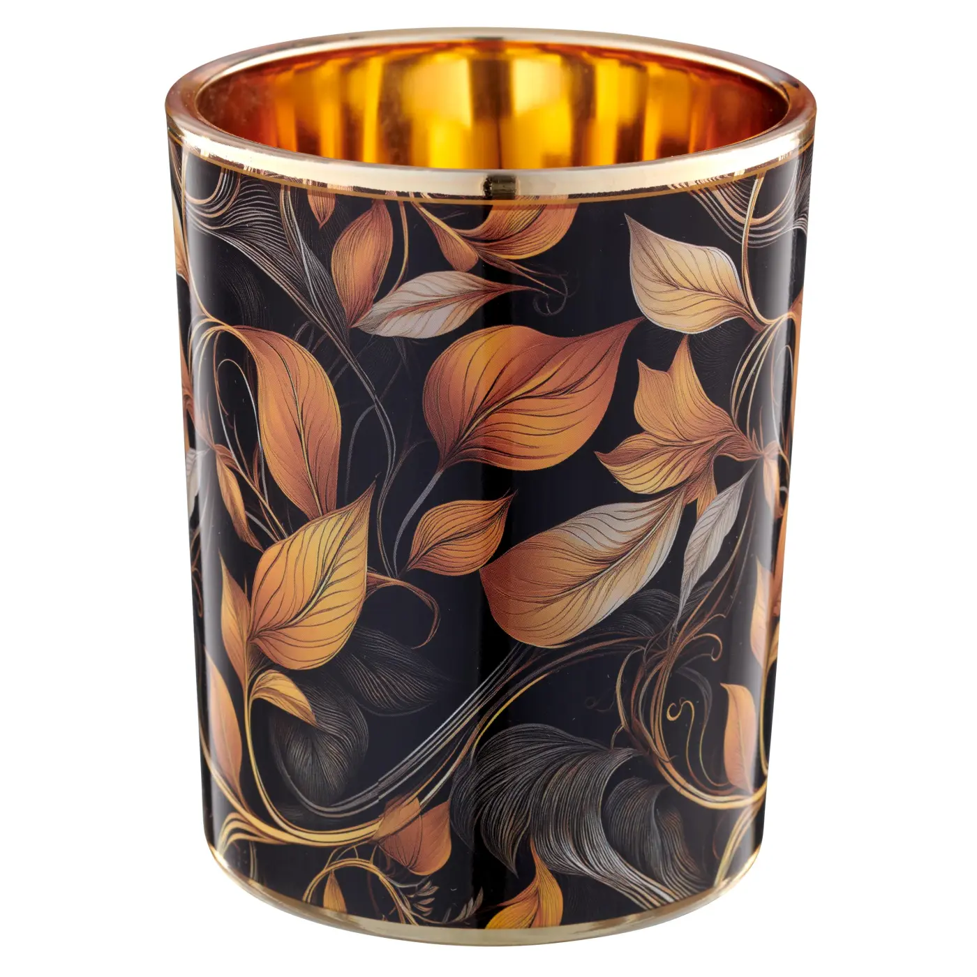 Glas 24 schwarz -  DOMINGO