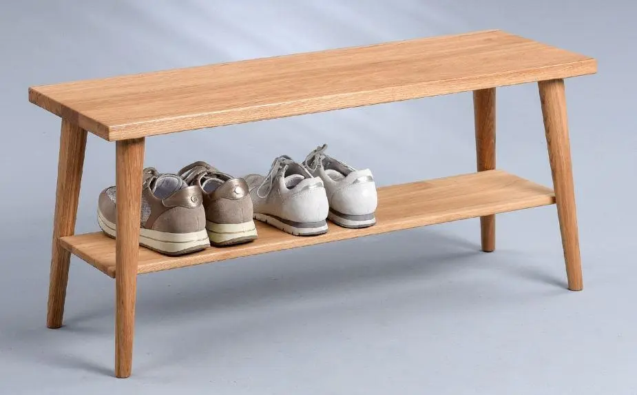 Schuhbank Wildeiche massiv - 803522 FÜGEN