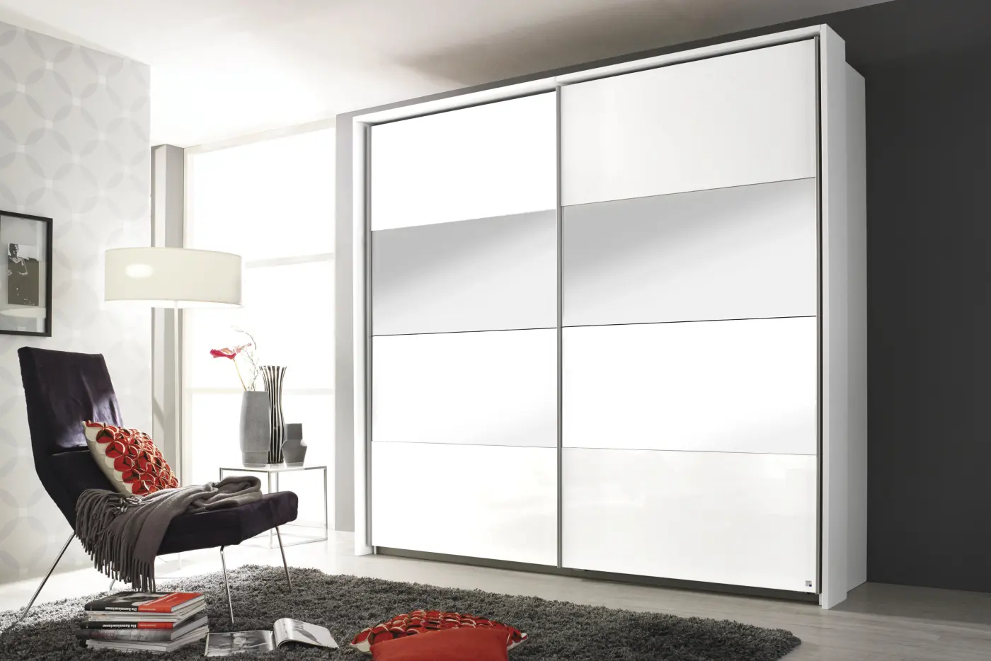 Schwebetürenschrank Quadra