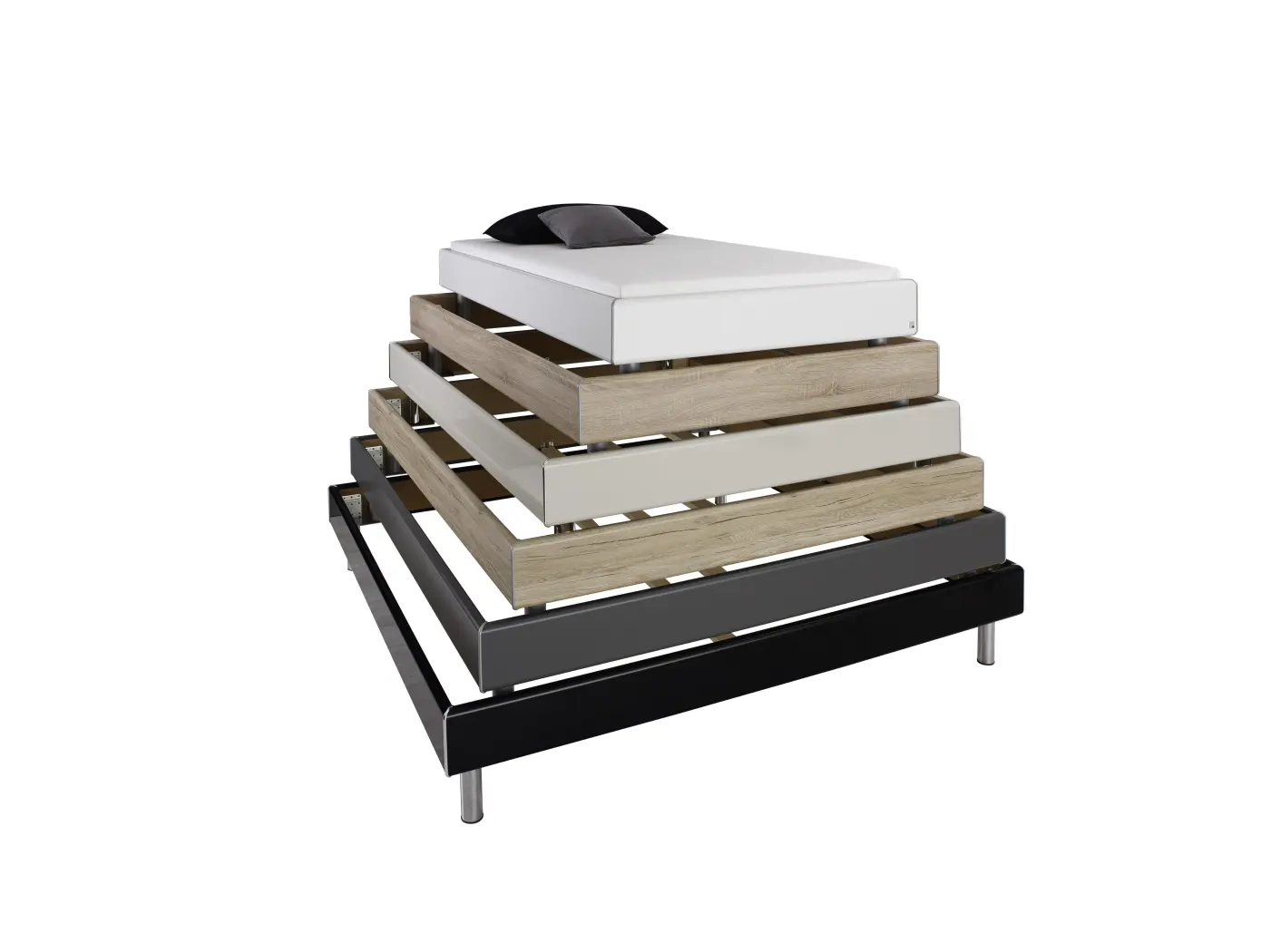 Bettrahmen_AS812 AS812 Eiche Sonoma Nachbildung - AS812.8127.40 MAVI EXTRA