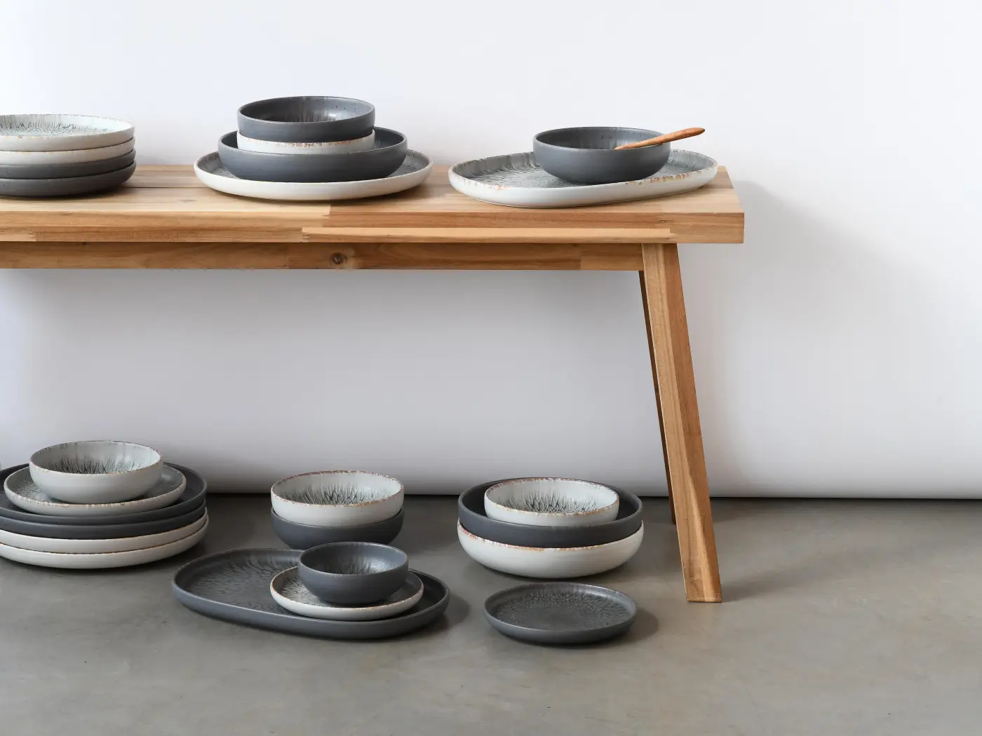 Platte grau -  UNO VOLCANO