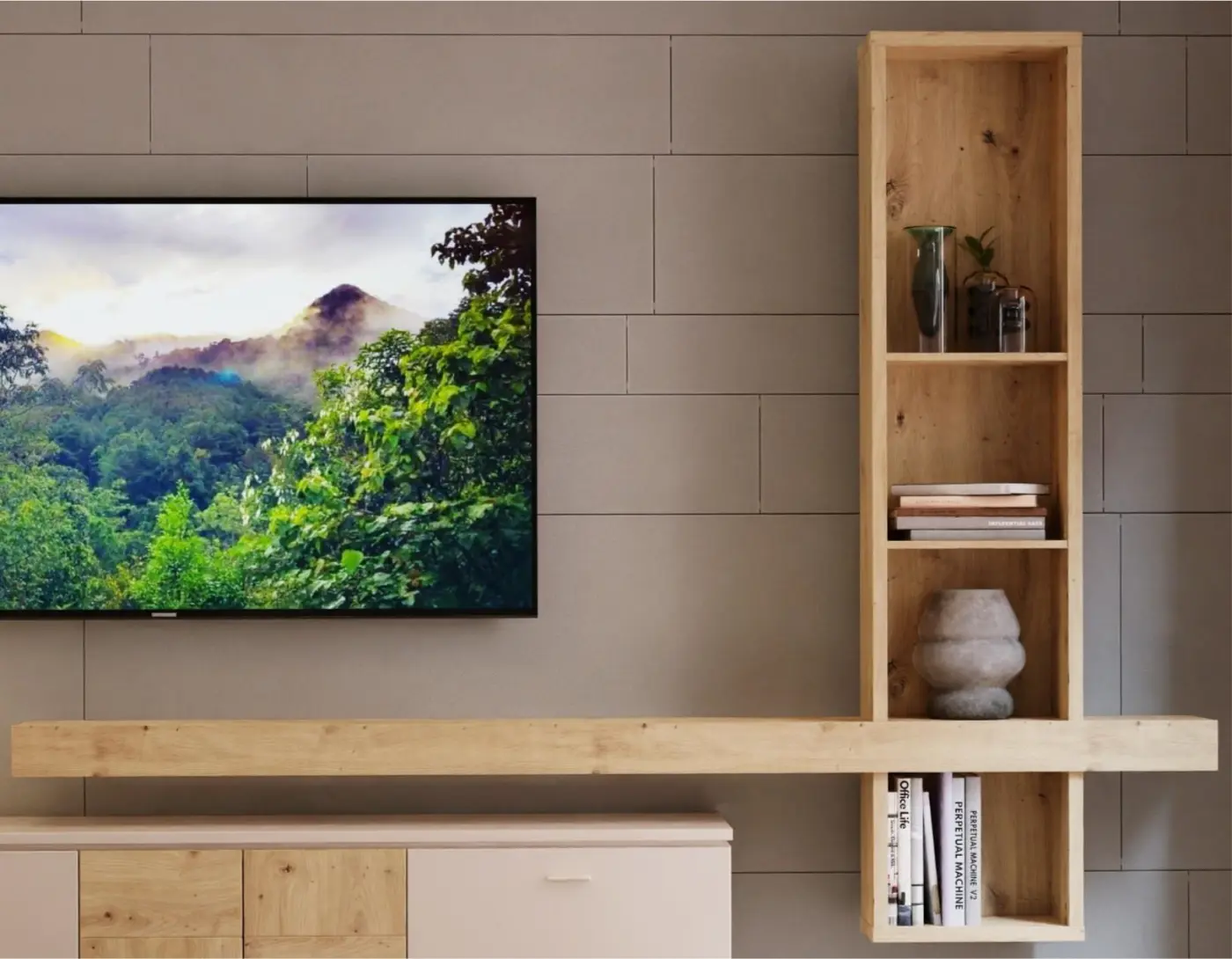 Wandboard D78 Artisan Eiche -  LOUOTO