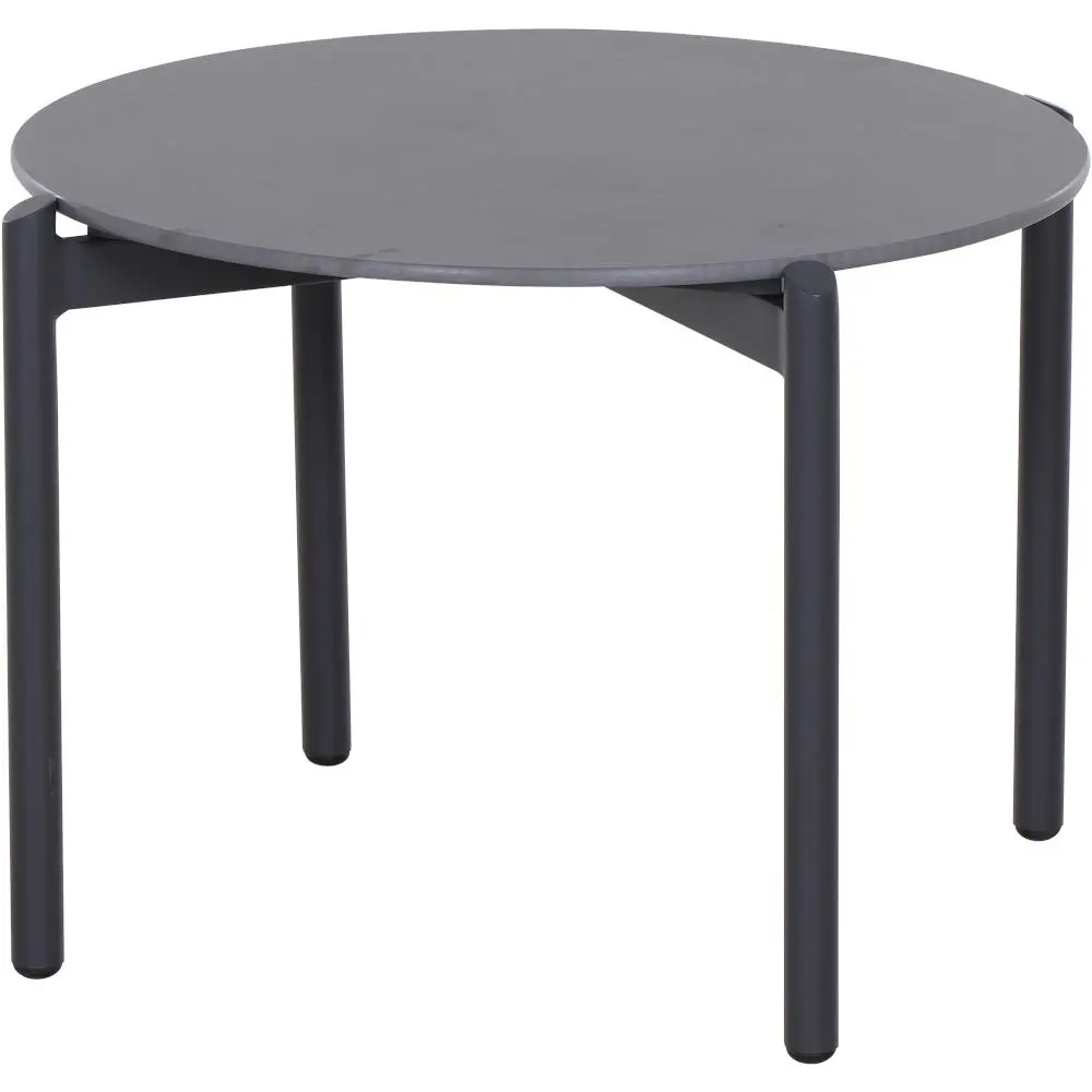 Beistelltisch anthrazit -  ROMA BEISTELLTISCH Ø60CM