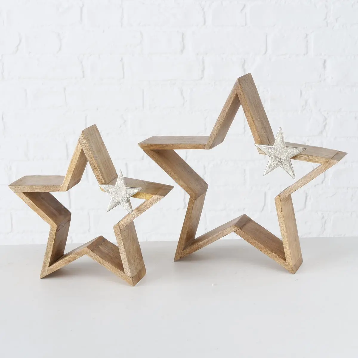 Dekoaufsteller Hellbraun - 9806547 ARBUSTA