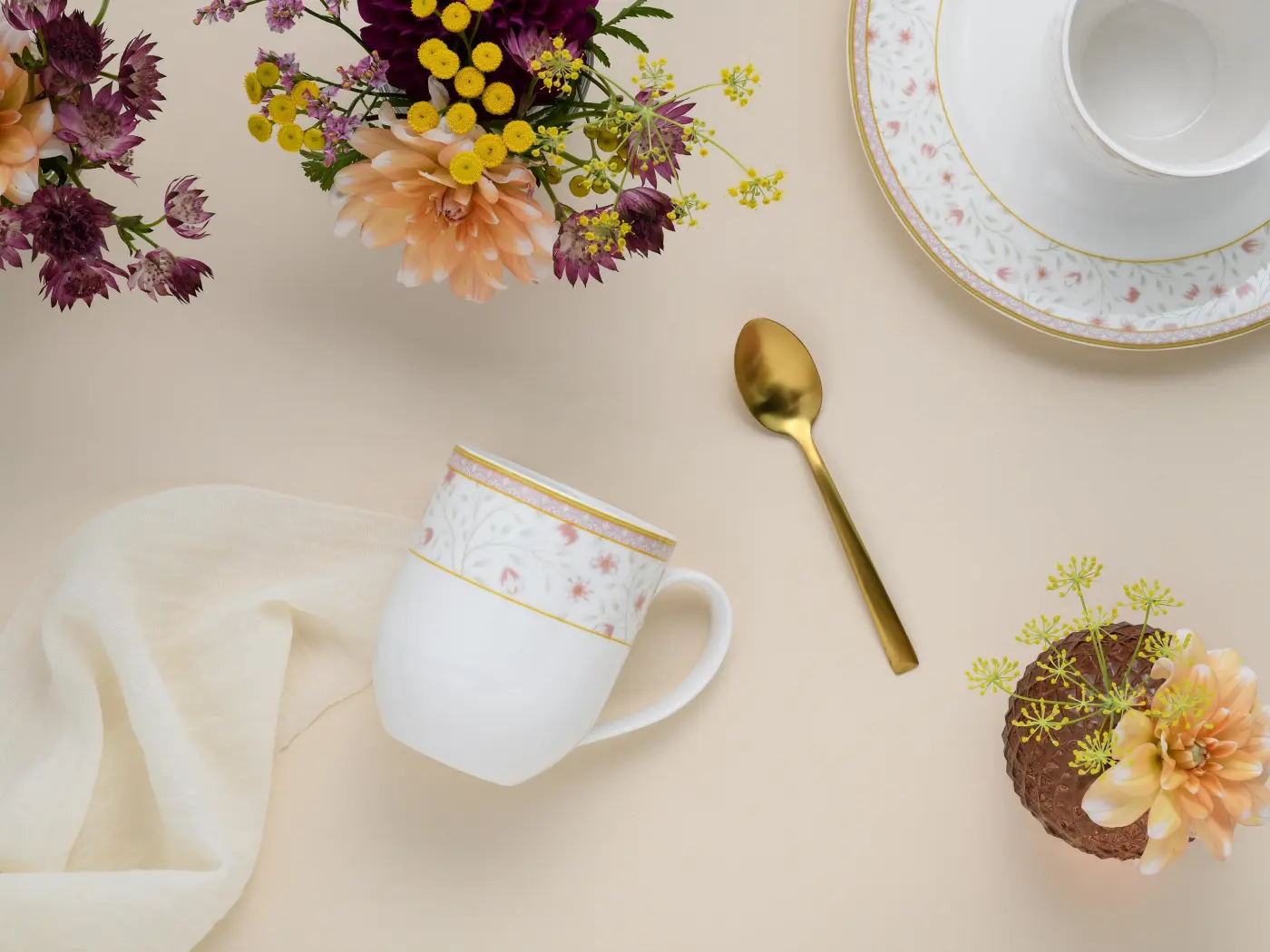 Kaffeebecher creme -  EMILIA (NBC)